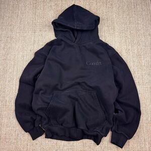 🖤 Comfrt Fleece Pullover Hoodie | S | Black